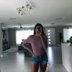 glitter bodysuit (NWOT)